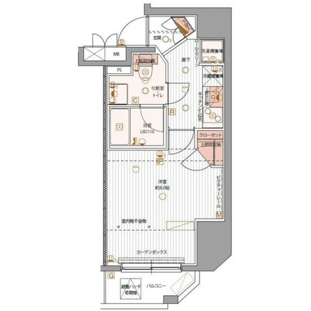 パティーナ上野の物件間取画像